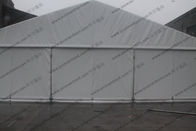 PVC Canvas White Commercial Storage Tents 10 x 6m Transparent Church Windows AC System